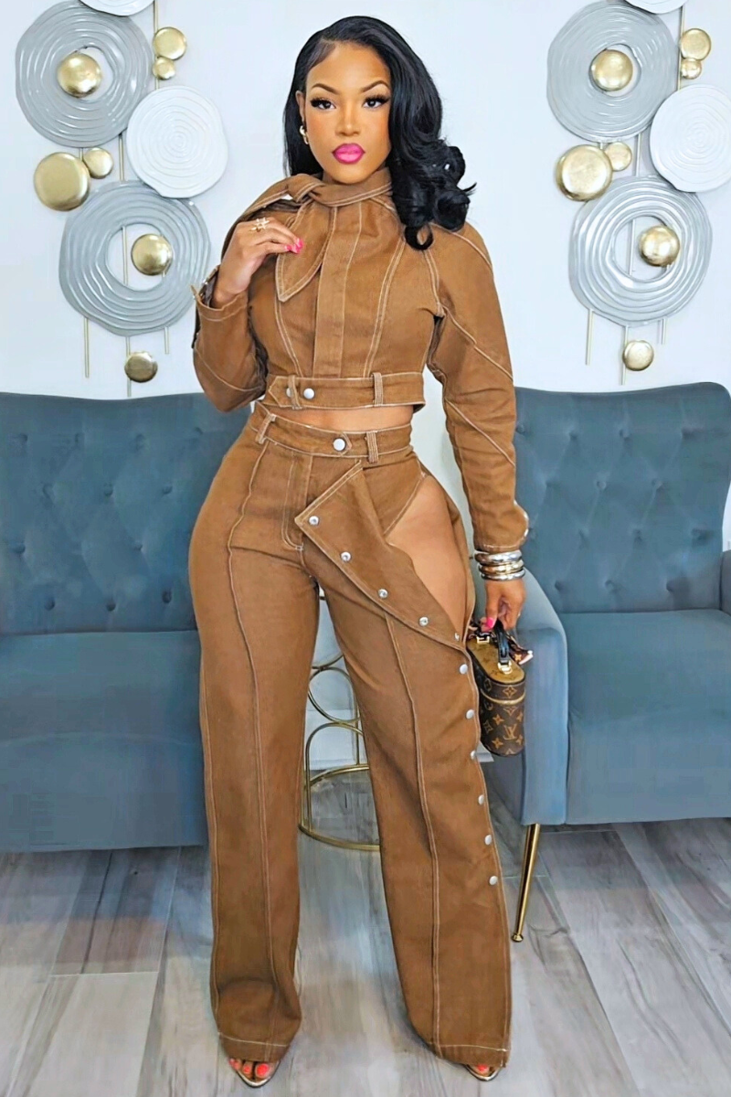 Mademoiselle Denim Set