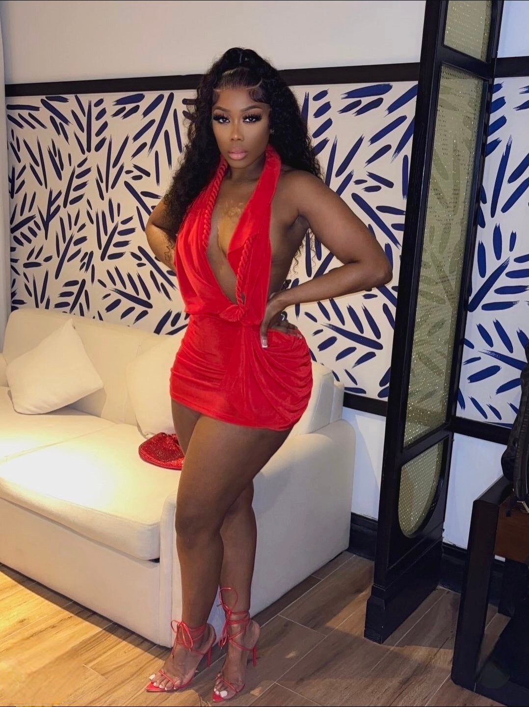Allure Draped Dress (Restocked)