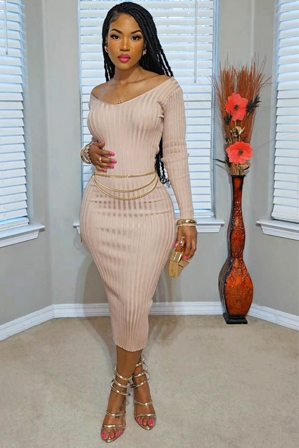 Crowd Pleaser Sweater Dress