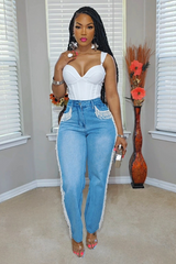 Diamond & Pearls Jeans