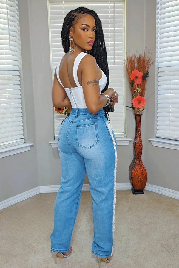 Diamond & Pearls Jeans